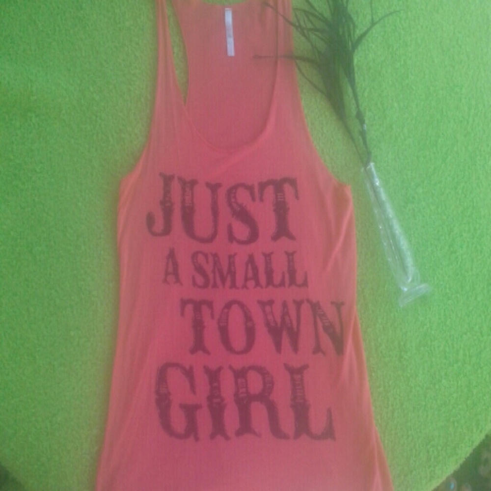 Pink tank top